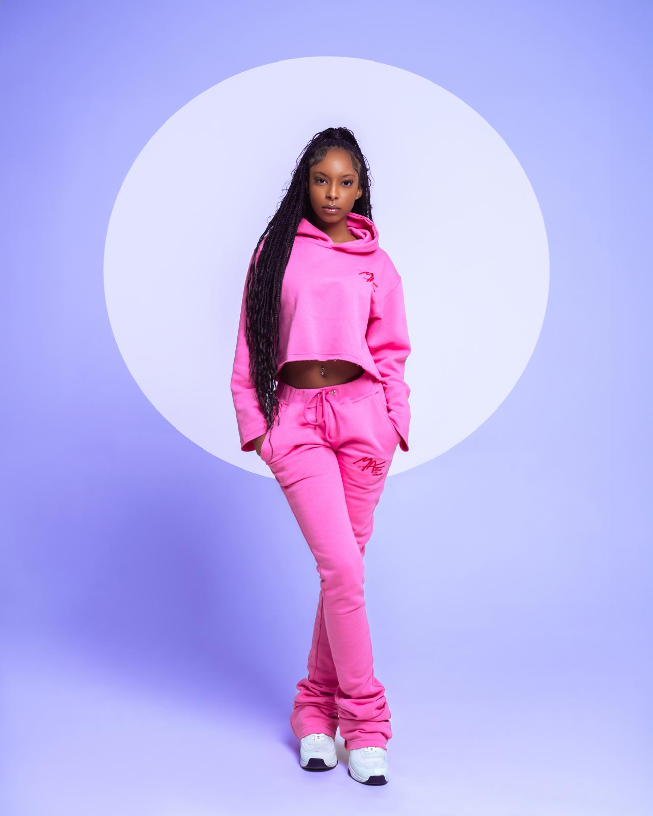 Stacked sweatsuit
